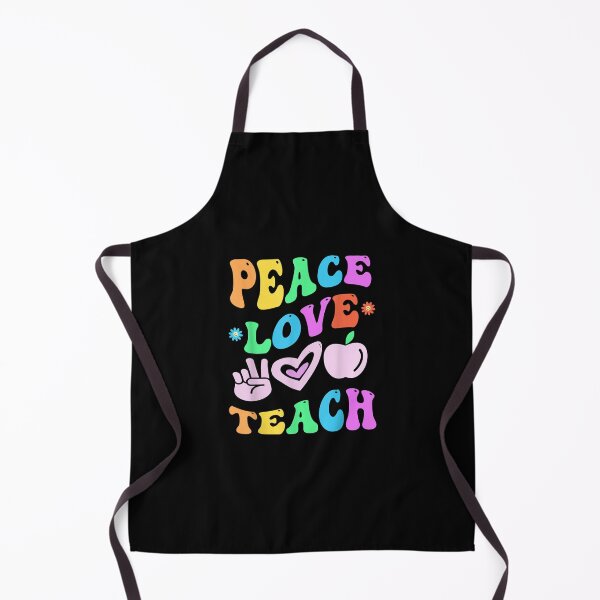 Item preview, PEACE LOVE TEACH Retro Teacher Groovy Back To School designed and sold by achukylatao.