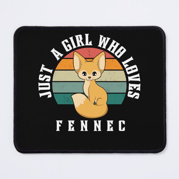 Item preview, Just A Girl Who Loves Fennec, Cut Fennec Fox with Sunset line designed and sold by Magic Touch ⭐⭐⭐⭐⭐.