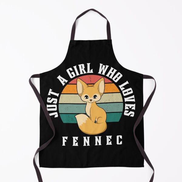 Item preview, Just A Girl Who Loves Fennec, Cut Fennec Fox with Sunset line designed and sold by Magic Touch  ⭐⭐⭐⭐⭐.