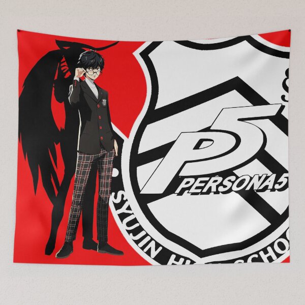 Item preview, Persona 5 - Ren Amamiya (25th Anniversary) with game Logo designed and sold by VelvetZone.