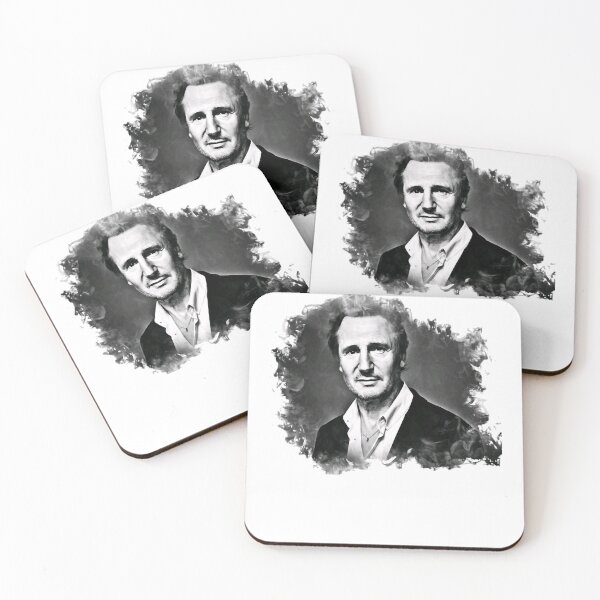Aperçu de l'œuvre Cadeau porte-bonheur Liam Neeson pour homme et femme créée et vendue par ErnestoForbes.