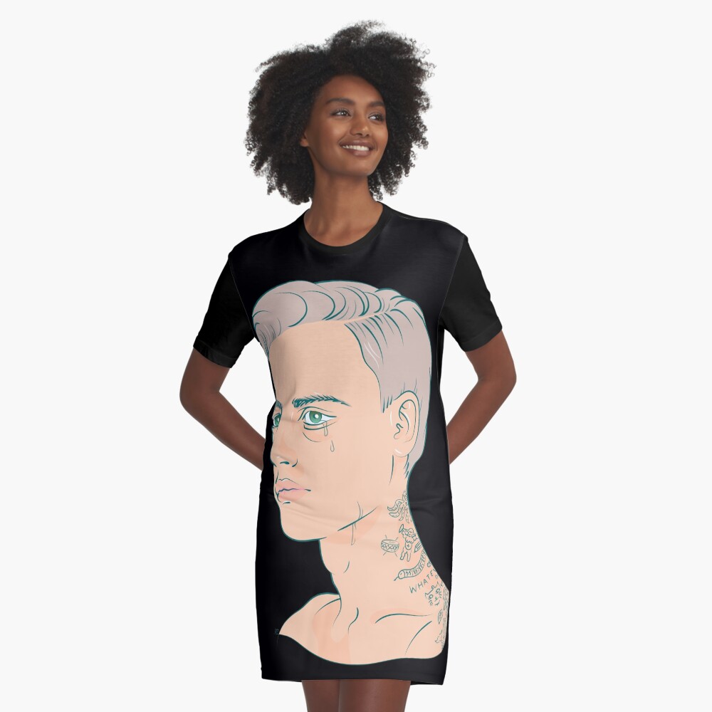 Ship Shape Graphic T-Shirt Dress