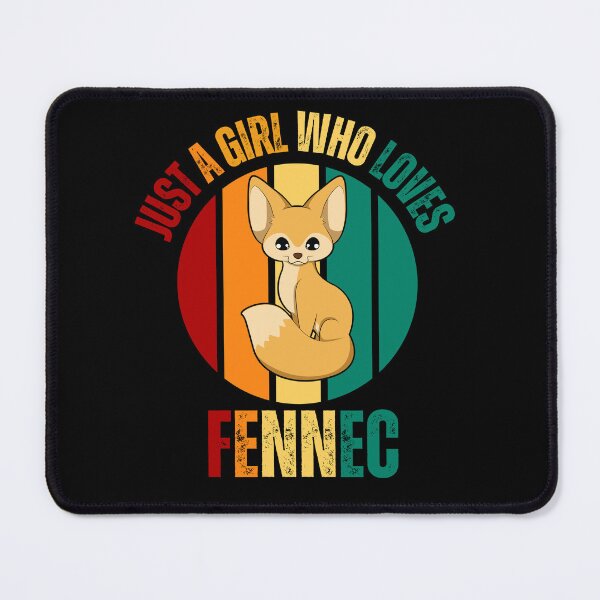 Item preview, Just A Girl Who Loves Fennec, Cut Fennec Fox with Sunset line designed and sold by Magic Touch ⭐⭐⭐⭐⭐.