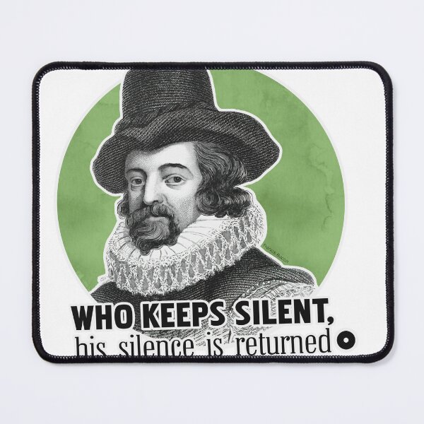 Item preview, Who keeps silent, his silence is returned designed and sold by Natonie.