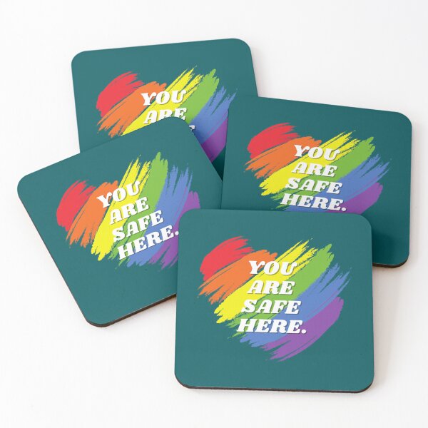 Item preview, You Are Safe Here Heart    designed and sold by RDMGraphixs.