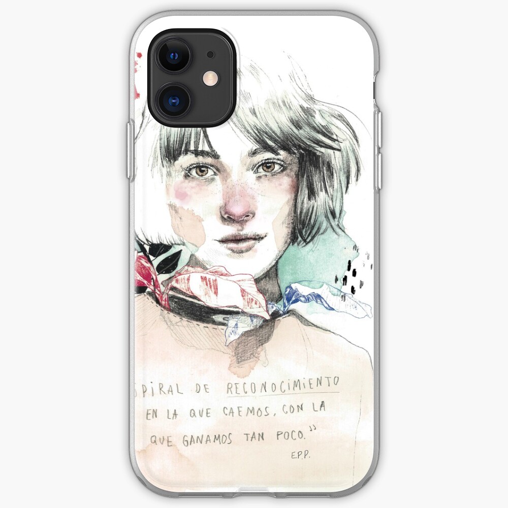 LA ESPIRAL elenagarnu Funda y vinilo para iPhone