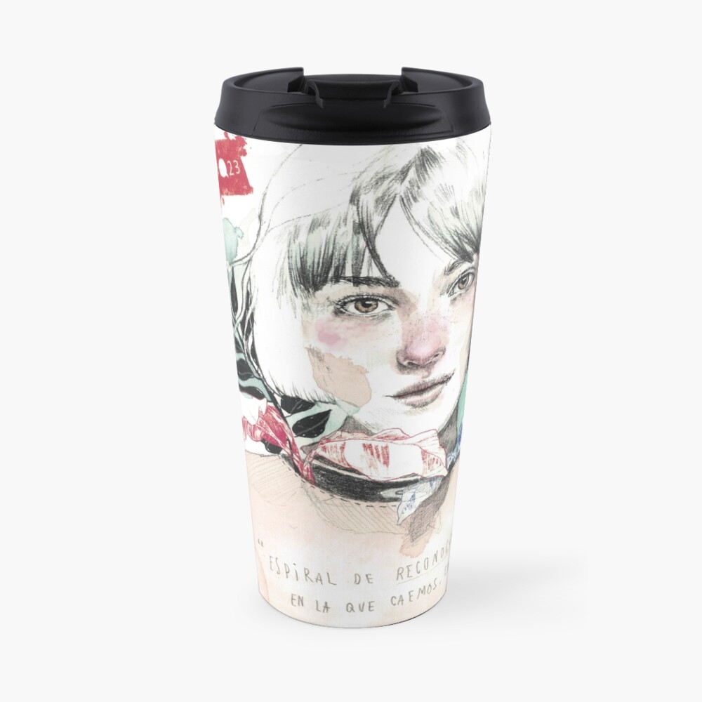 LA ESPIRAL elenagarnu Taza de viaje