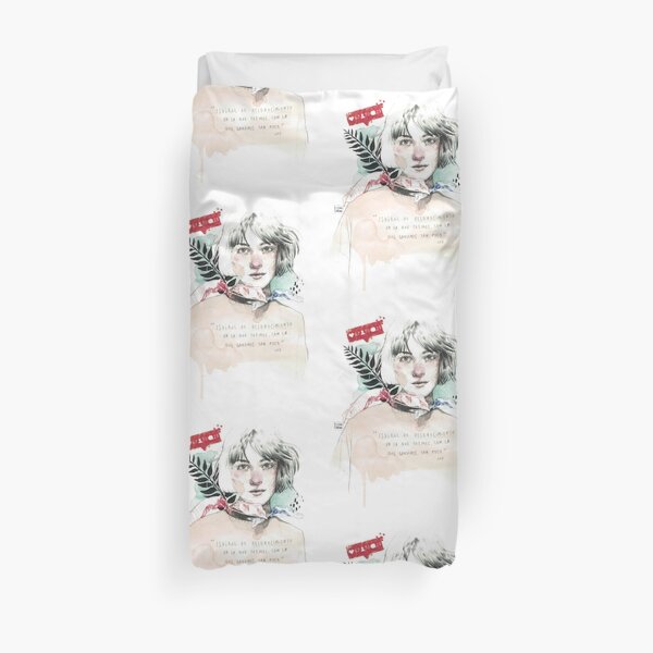 THE SPIRAL elenagarnu Duvet Cover