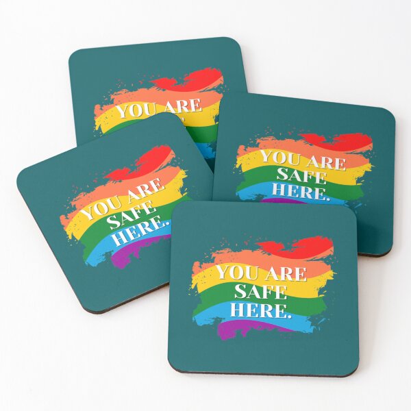 Item preview, You Are Safe Here Paintbrush   designed and sold by RDMGraphixs.