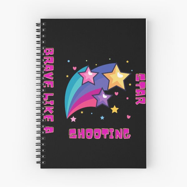 Item preview, Brave Like A Shooting Star Illustrated Digital Design designed and sold by mangaworldart.