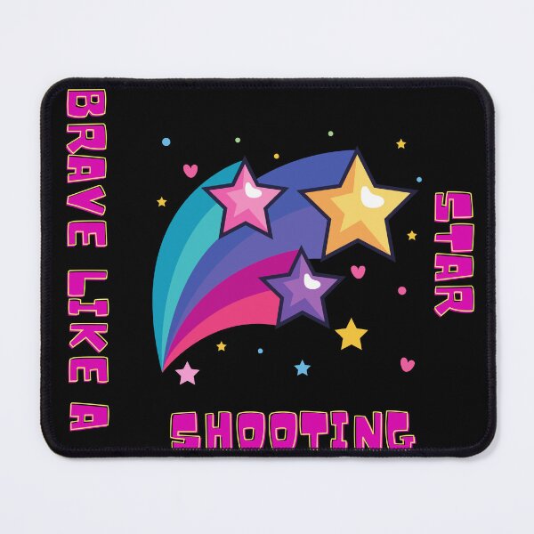 Item preview, Brave Like A Shooting Star Illustrated Digital Design designed and sold by mangaworldart.