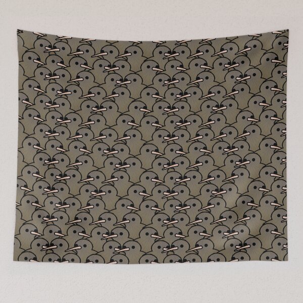 Item preview, Too Many Birds! - New Zealand Kiwi designed and sold by MaddeMichael.