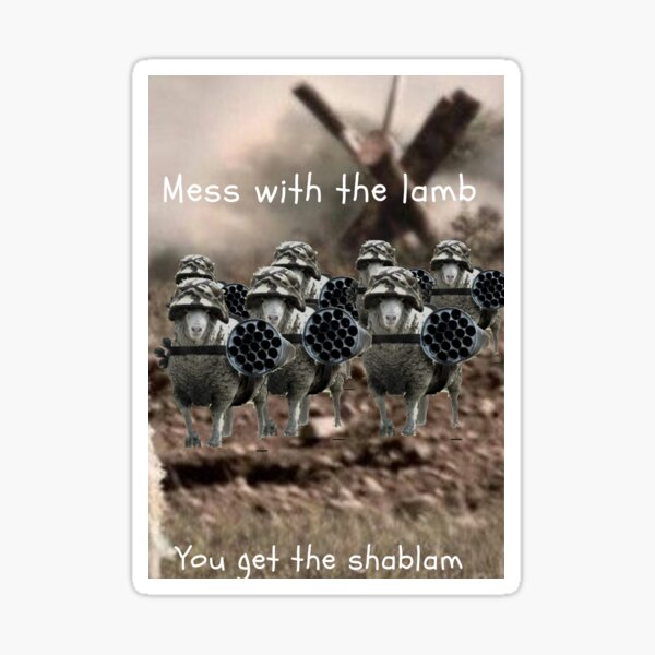 "Lamb warriors" Sticker for Sale by charltonp01 Redbubble