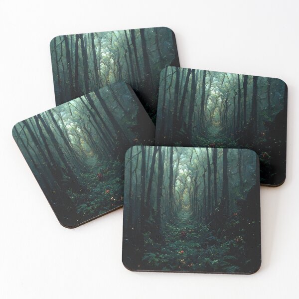 Item preview, Dark Forest With Heavy Vegetation designed and sold by john-ess.