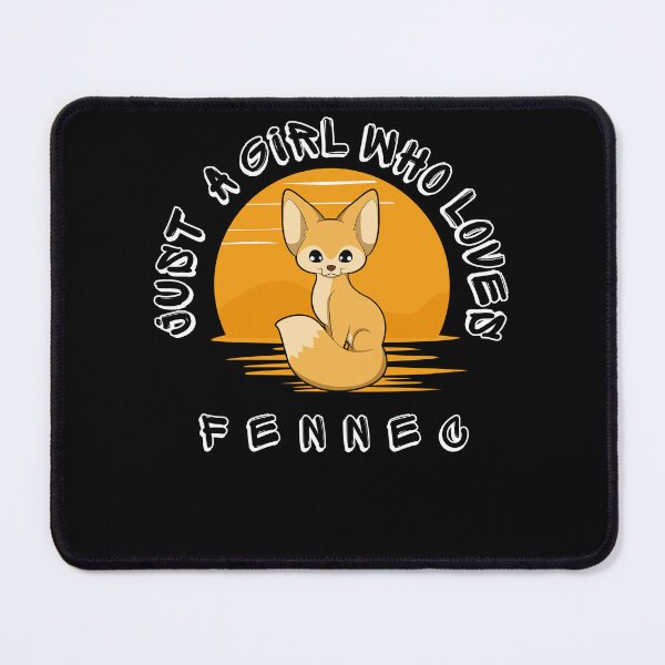 Item preview, Just A Girl Who Loves Fennec, Cut Fennec Fox with Sunset line designed and sold by Magic Touch ⭐⭐⭐⭐⭐.