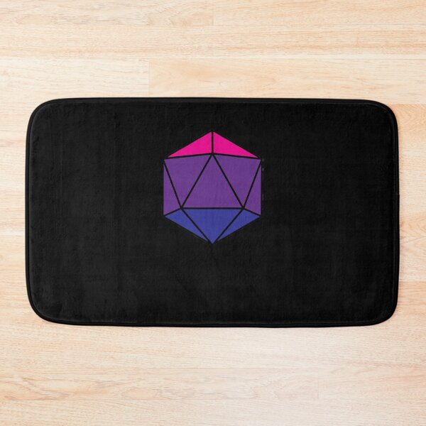 Item preview, Bi Pride DnD D20 T-Shirt designed and sold by FlorenceEsther.