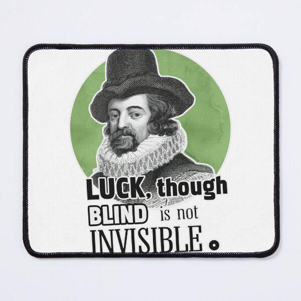 Item preview, Luck, though blind, is not invisible designed and sold by Natonie.