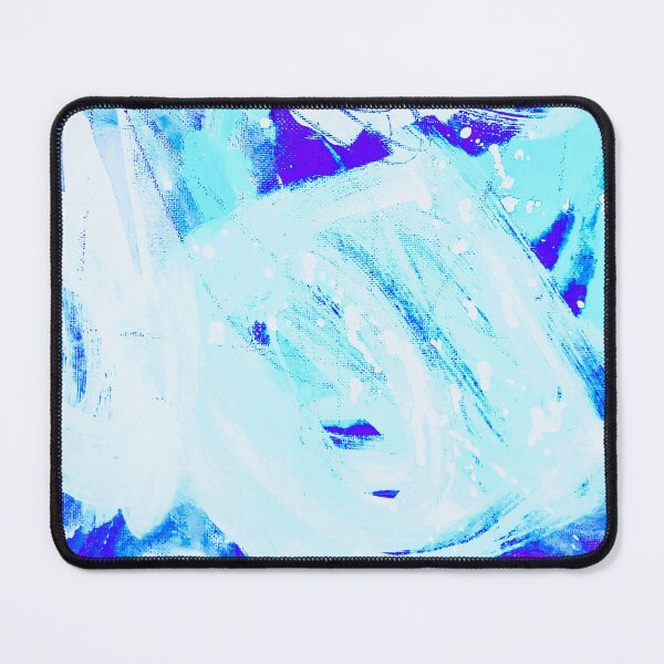 Item preview, Bright Neon Blue Abstract  designed and sold by Grey Robinson.
