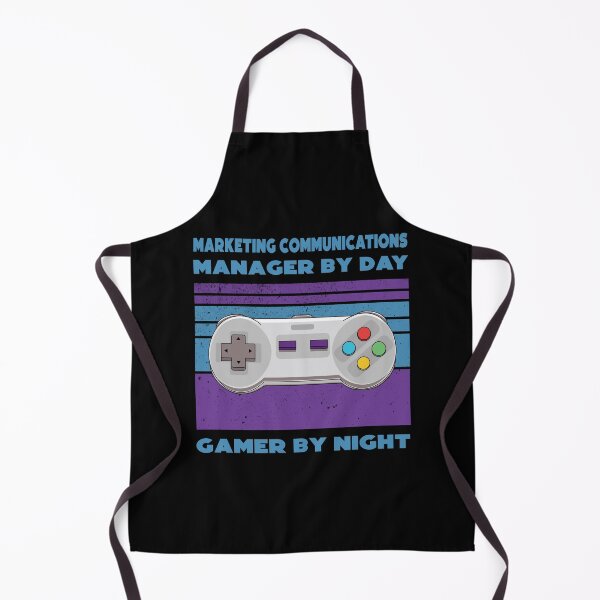 Item preview, Marketing communications manager by day gamer by night, funny games lovers, job, humor, joke, meme, gamer worker designed and sold by SGS-.