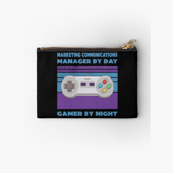 Item preview, Marketing communications manager by day gamer by night, funny games lovers, job, humor, joke, meme, gamer worker designed and sold by SGS-.