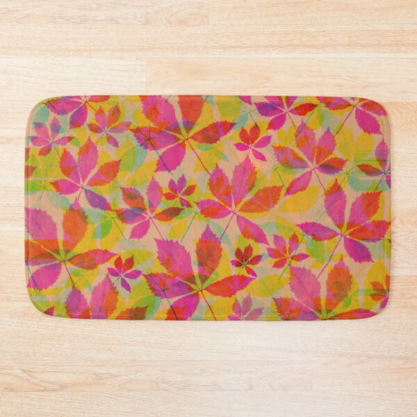 Item preview, Elegant Pattern With Multicolored  Leaves designed and sold by branaghbel.