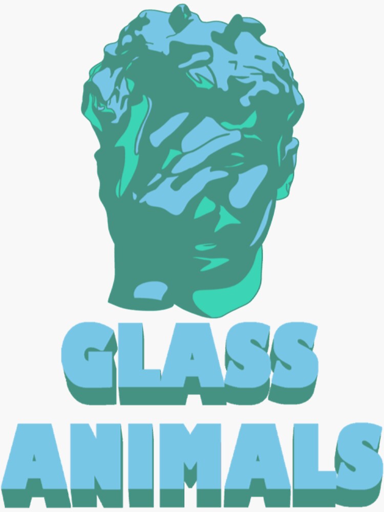 "Glass Animals Merch Glass Animals Dreamland" Sticker for Sale by