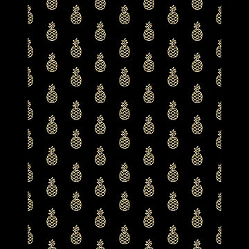 Artwork thumbnail, Pineapple pattern by HuGoDesignZ