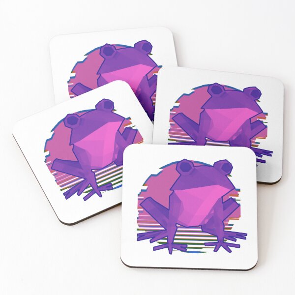 Item preview, Vaporwave Frog designed and sold by PVSKI.