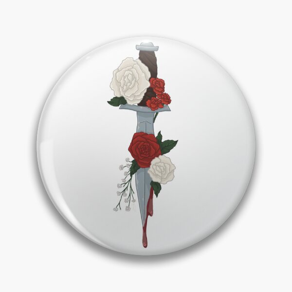 Item preview, Scarlets vs white flowers designed and sold by siejobsessions.