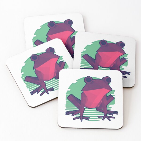 Item preview, Vaporwave Frog designed and sold by PVSKI.