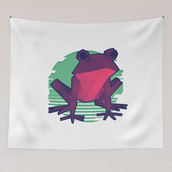 Item preview, Vaporwave Frog designed and sold by PVSKI.