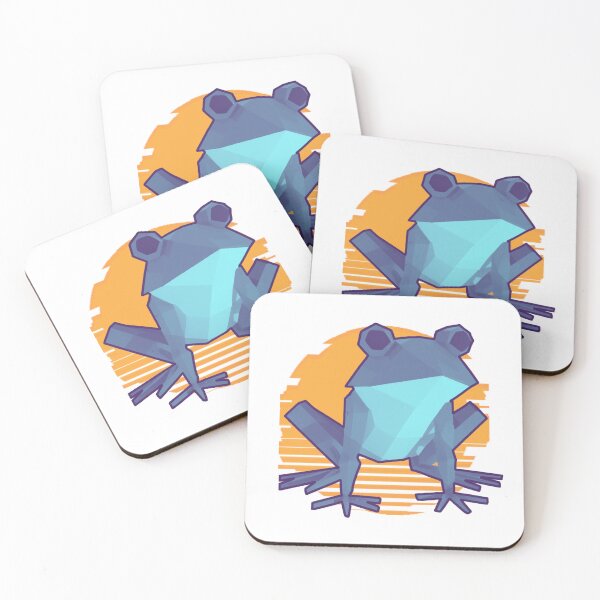 Item preview, Vaporwave Frog designed and sold by PVSKI.