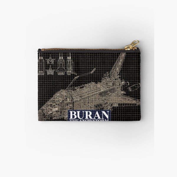 Item preview, Blueprint of "Buran- the Snowstorm" - black designed and sold by avionbubble.
