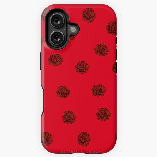 Red roses iPhone Tough Case