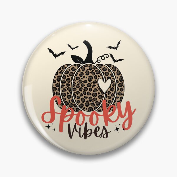Item preview, Spooky vibes, cool leopard pumkin design designed and sold by reka88.