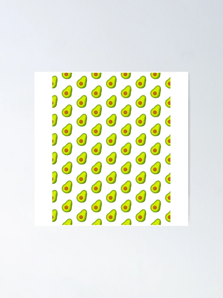 Thumbnail 1 of 3, Poster, Avocado pattern designed and sold by HuGoDesignZ.