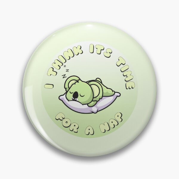 Item preview, I Think Its Time For A Nap Sleepy Koala Green designed and sold by everything4eva.