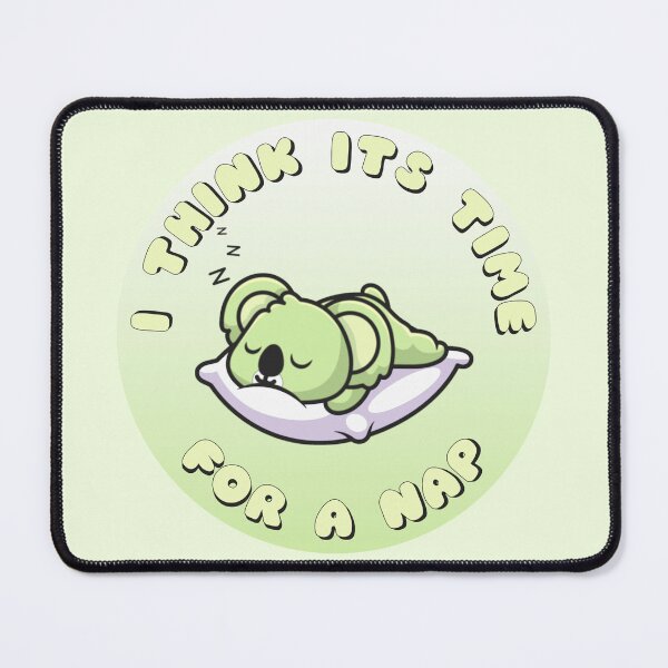Item preview, I Think Its Time For A Nap Sleepy Koala Green designed and sold by everything4eva.