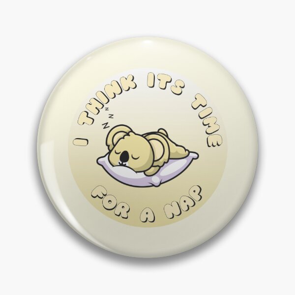 Item preview, I Think Its Time For A Nap Sleepy Koala Yellow designed and sold by everything4eva.