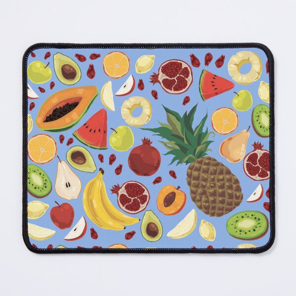 Item preview, Assorted Fruits - Papaya, Pineapple. Pomegranate, Pear, Kiwi, Watermelon, Avocado, Peach, Apple, Lemon and More designed and sold by Alicia Chee.