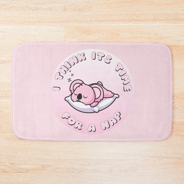 Item preview, I Think Its Time For A Nap Sleepy Koala Pink designed and sold by everything4eva.
