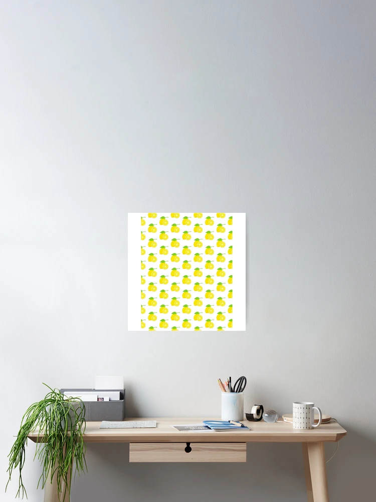 Thumbnail 2 of 3, Poster, Lemon pattern designed and sold by HuGoDesignZ.