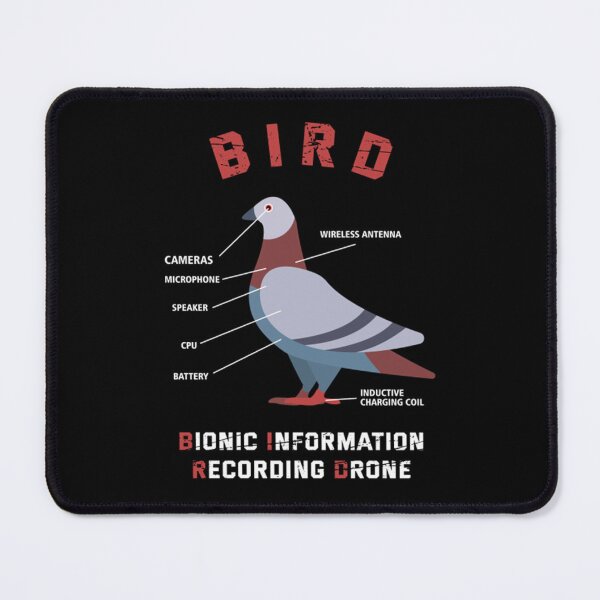 Item preview, Birds Aren&39;t Real, If It Flies It Spies Vintage Cool T-Shirt designed and sold by FlorenceEsther.
