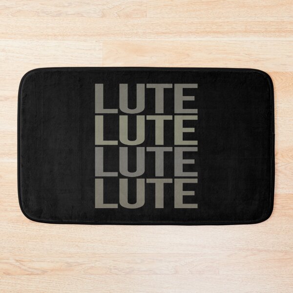 Item preview, Gray Text Art Lute designed and sold by StoreCalamity.
