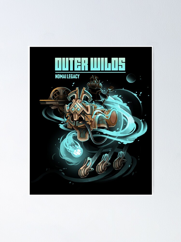 Outer Wilds Game Poster Planets Video Game Print Canvas Painting