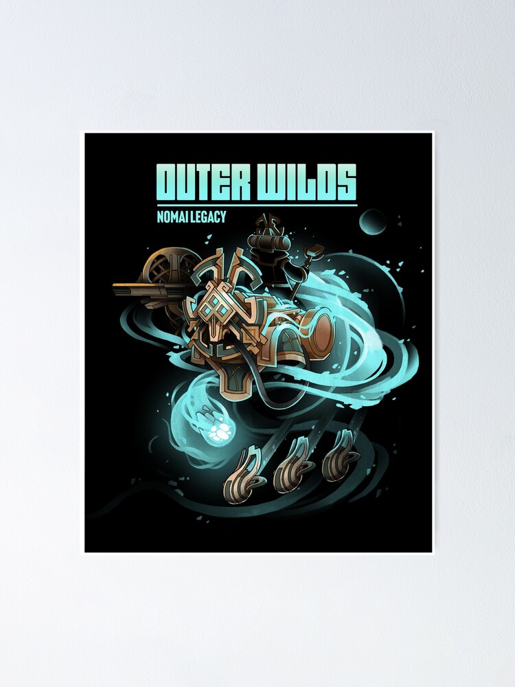 Outer Wilds Game Art Print Planets Poster Design 