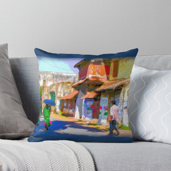 Item preview, Keralan street scene designed and sold by indiafrankk.