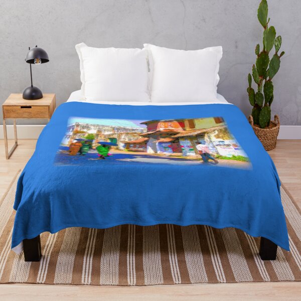 Item preview, Keralan street scene designed and sold by indiafrankk.