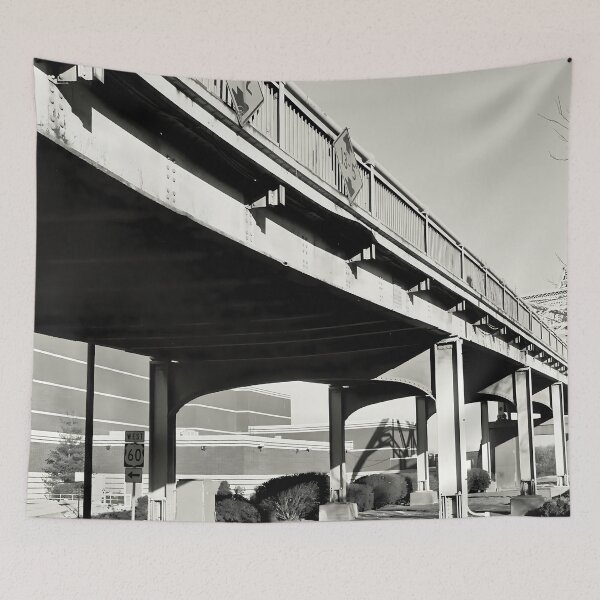 Item preview, Old Blue Bridge - B&W - Architecture - Owensboro designed and sold by CreativeAD.