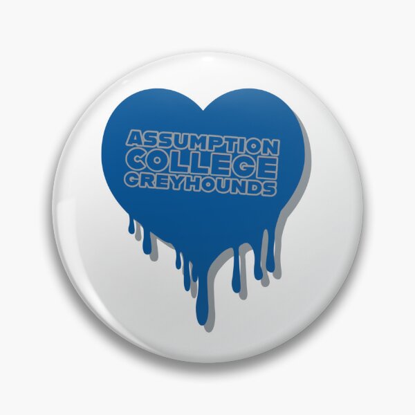 Item preview, Assumption College Greyhounds Melty Heart Logo designed and sold by eNVy Co.
